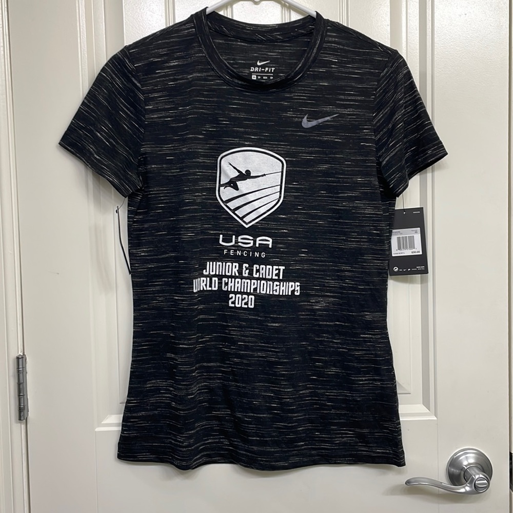 NWT Nike USA fencing junior and cadet word‎ championships 2020 T-shirt